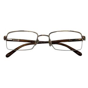 VERSACE Italy Eyeglasses Frames 50 -18 /135 Womens Gold Metal Frame Model 1066